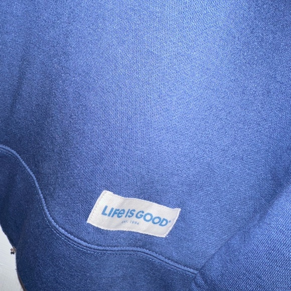 Life Is Good - American Flag Sweatshirt - Picture 2 of 5